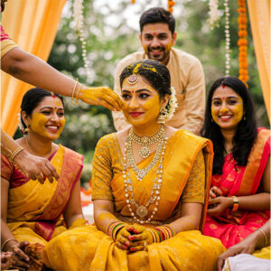 Haldi decor services by gaur